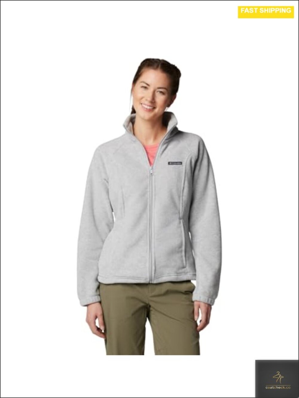 Columbia Women's Fleece Jacket Full Zip with Pockets